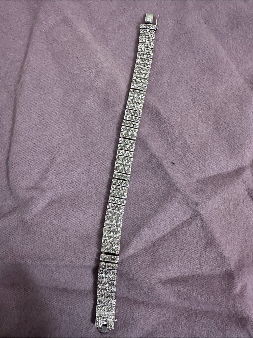 925 sterling silver Diamond Tennis Bracelet